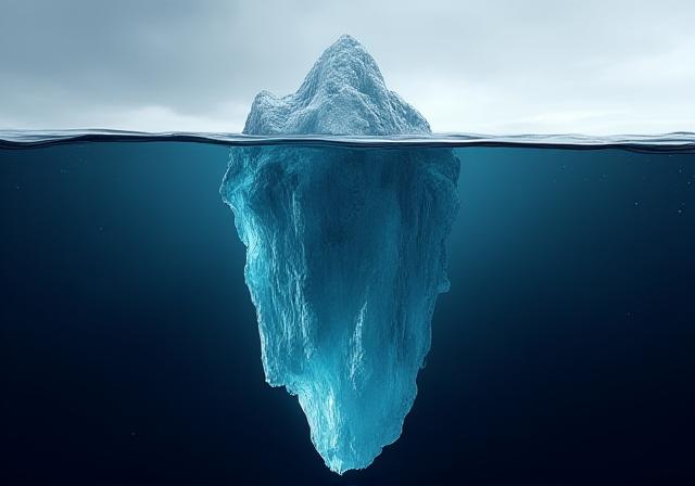 Abstract representation of depth and legal clarity